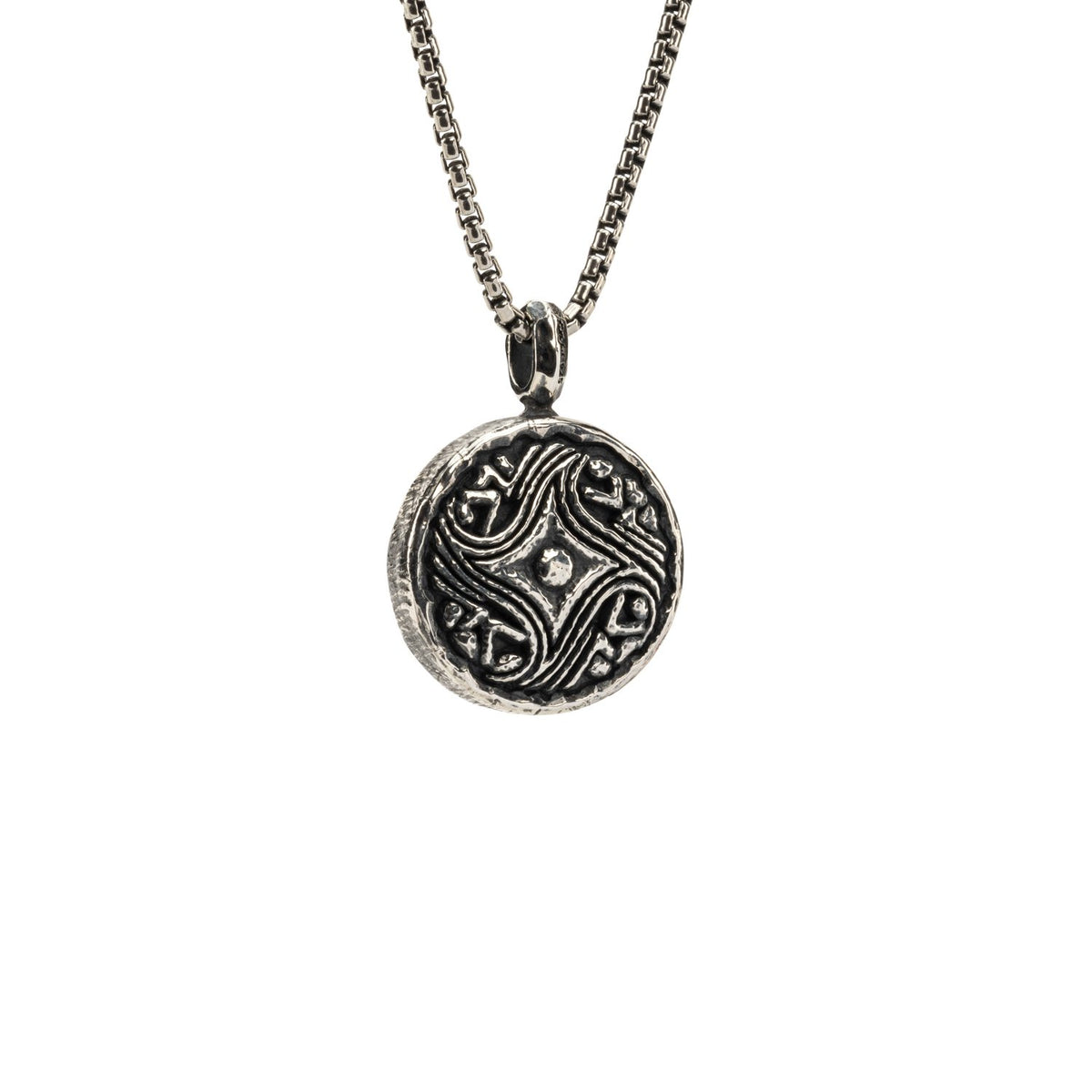 Silver and Bronze Celestial Messengers Celtic Coin Pendant-Keith Jack ...