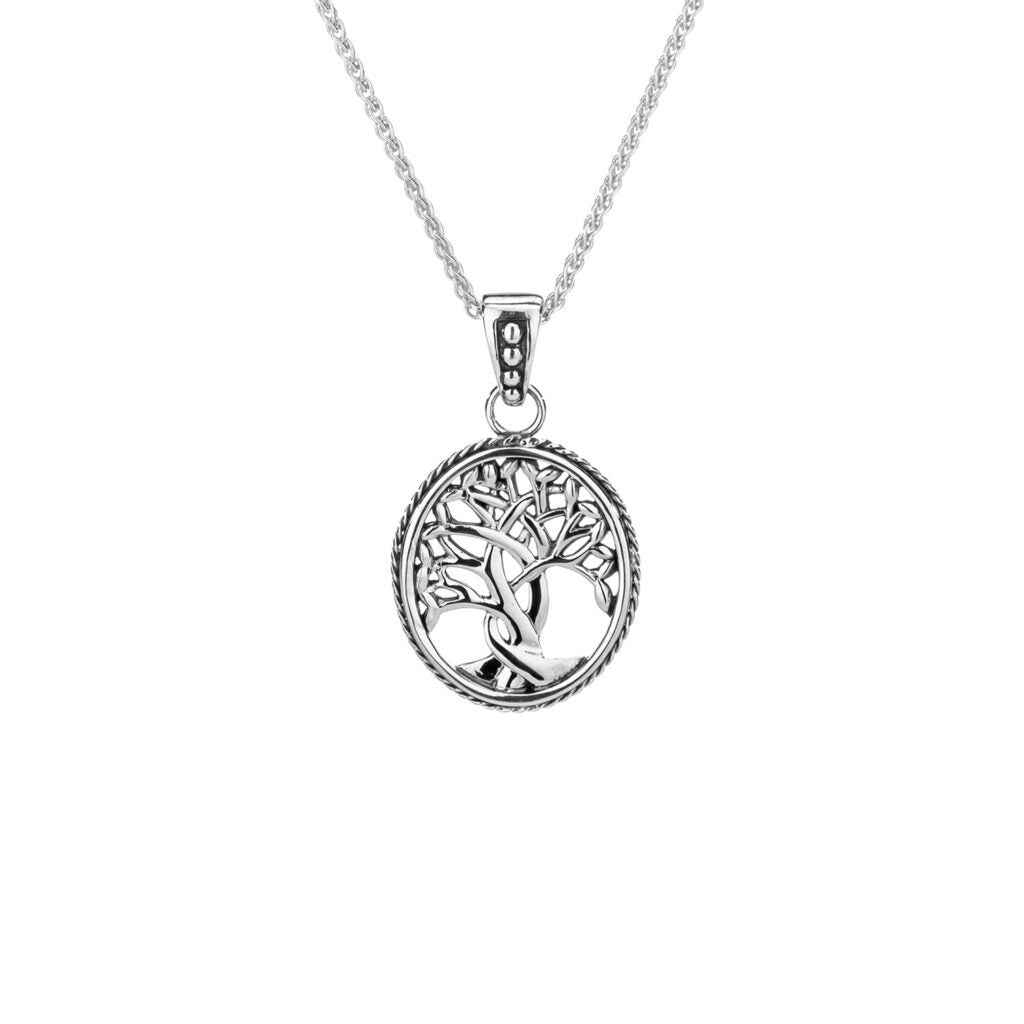 925 Sterling Silver Celtic Tree of Life Necklace – The Irish Gift Company