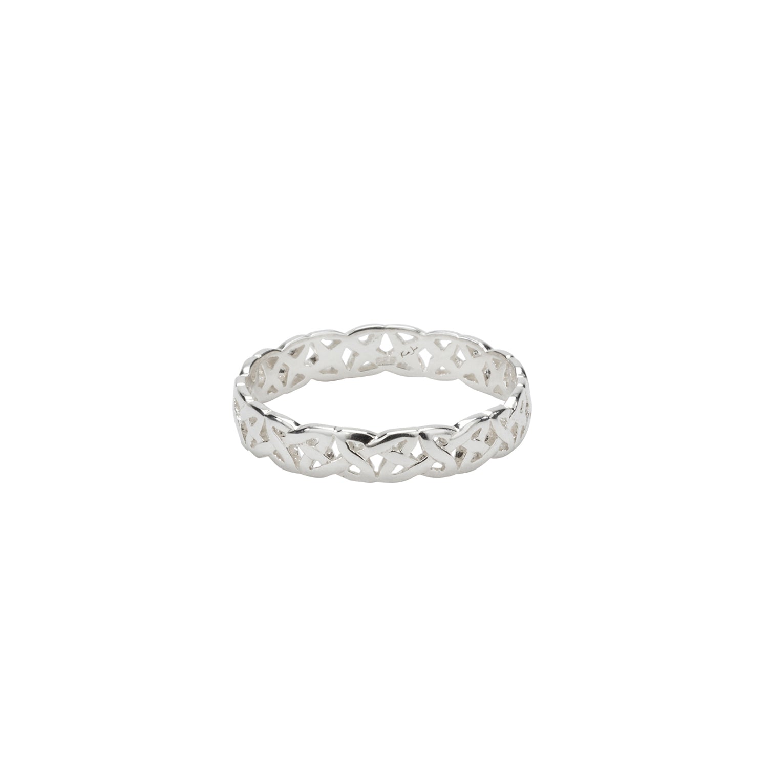 Silver Celtic Love Knot Wedding Ring - Keith Jack | Keith Jack