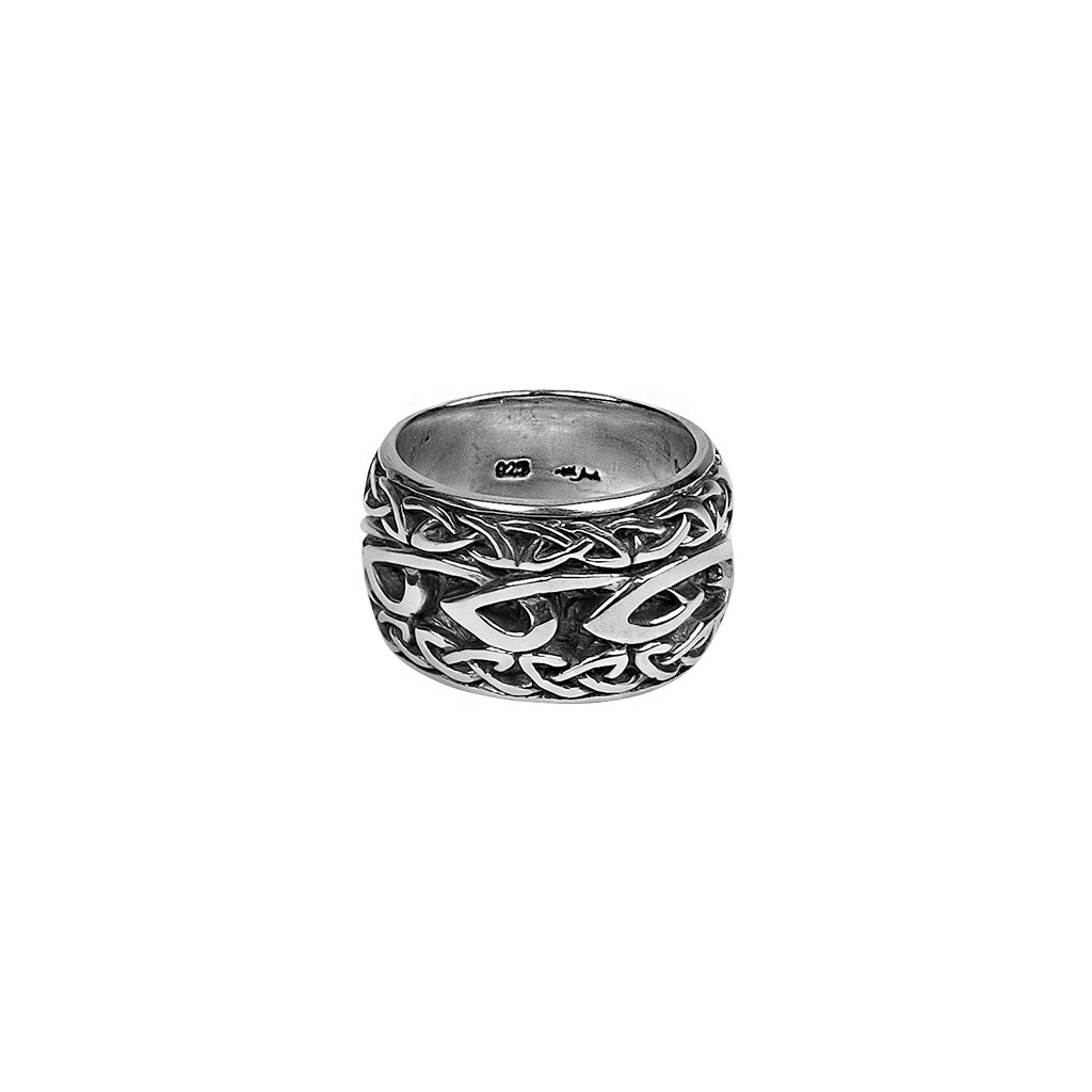 Silver Celtic Knot Ring-Keith Jack | Keith Jack