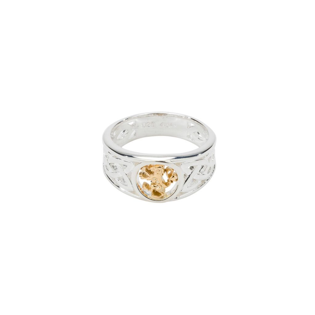 Lion Rampant Ring | Scottish Jewelry