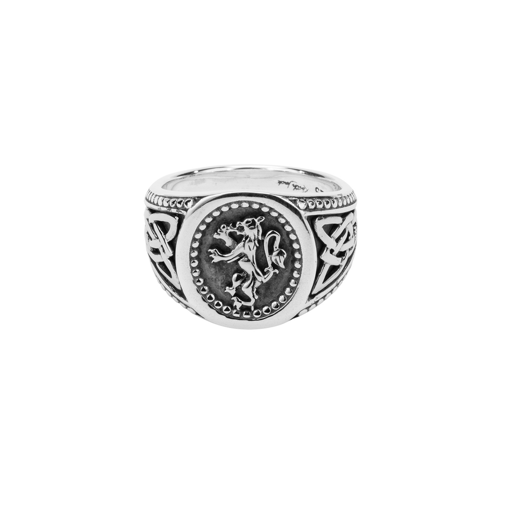 Lion Rampant Ring | Scottish Jewelry