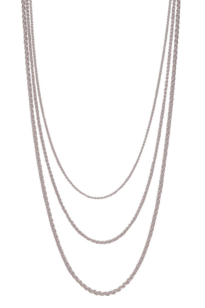 Sterling Silver Spiga Wheat Link Chain - Keith Jack – Keith Jack